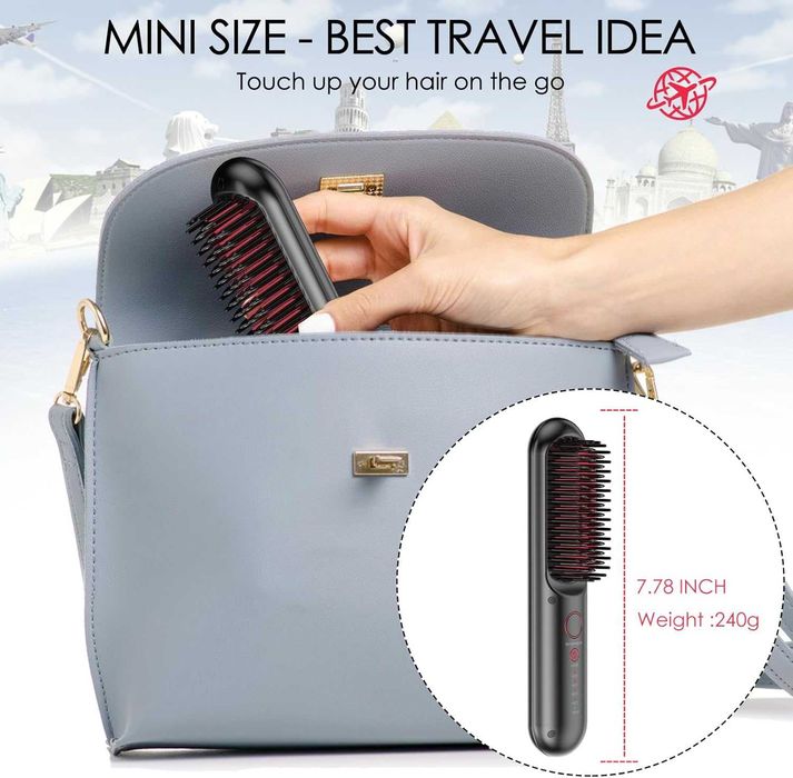 Висок клас Безжична четка за брада и коса JMFONE