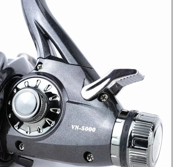 Катушка "WPE VENUS 6000" металлическая ручка,металлическая шпуля, 9+1