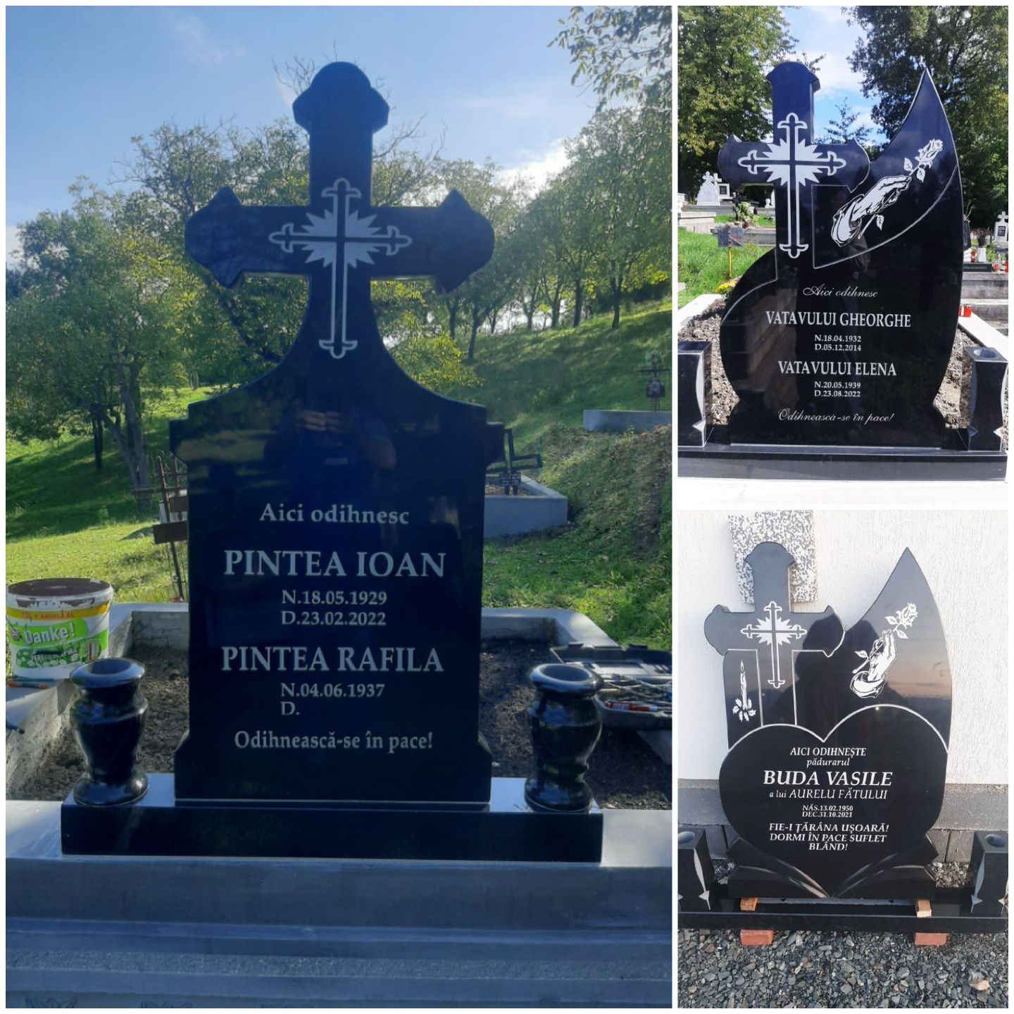 Cruci și monumente funerare