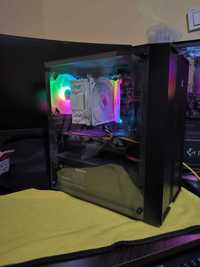 Unitate PC Gaming, Ryzen 5-2600, GTX 1660 SUPER, 16GB 3200 RGB,SSD+HDD