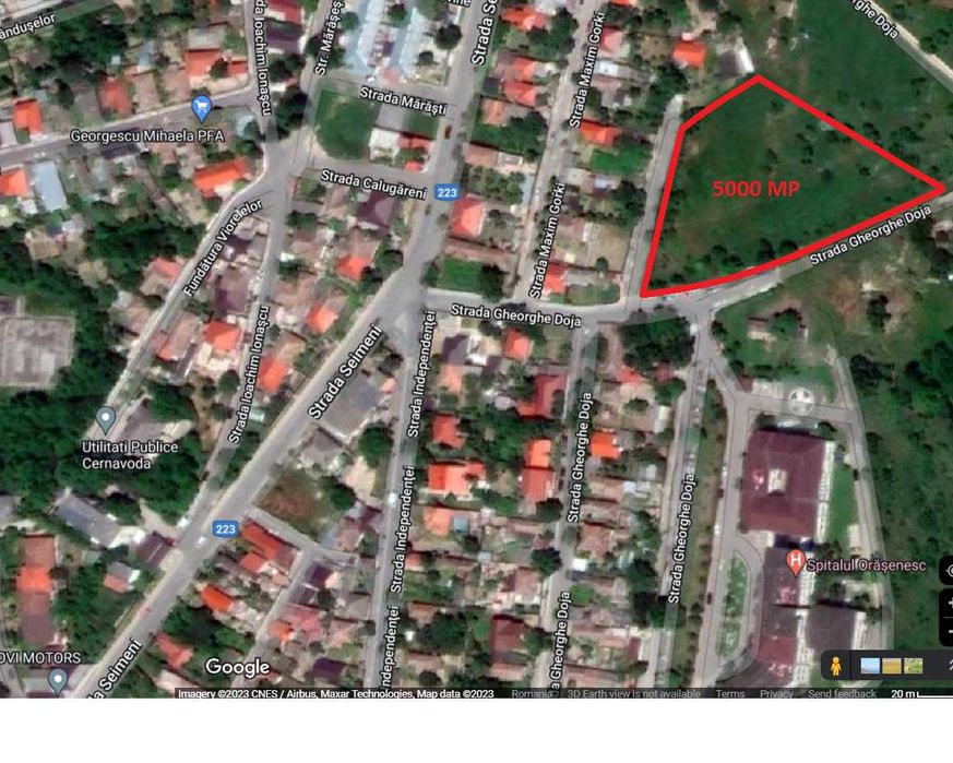 Teren 5000 MP / Langa Spital Cernavoda