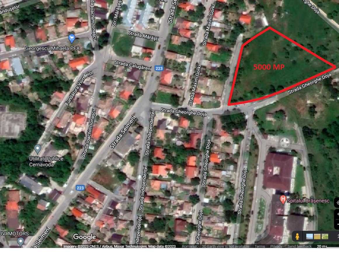 Teren 5000 MP / zona rezidentiala / ideal investitie imobiliara