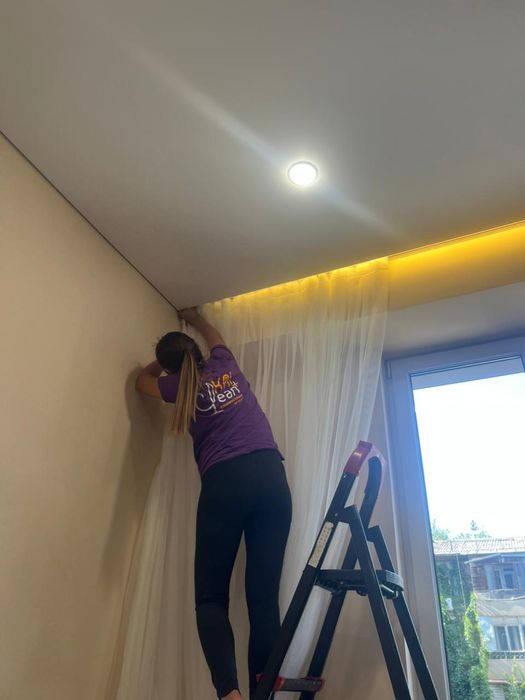 Клининг услуги влажная генеральная уборка Алматы.