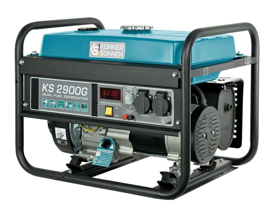 Generator de curent hibrid GPL/benzina 230V 2,9 kW Konner  KS 2900G