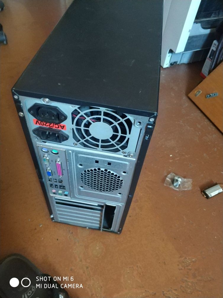 Системный блок Core2Quad Q9550. Аналог i5. Без видеокарты.