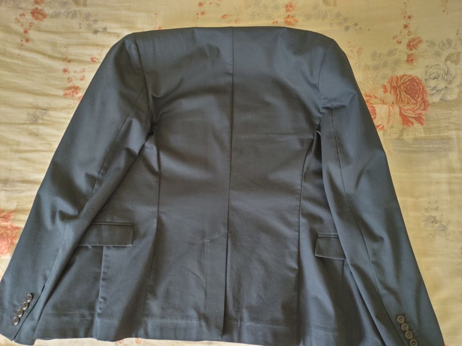 Sacou Zara Man, bărbați, mărime 48/M, bleumarin