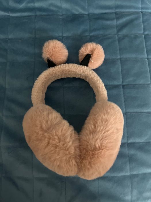 наушники зимние детские с ушками