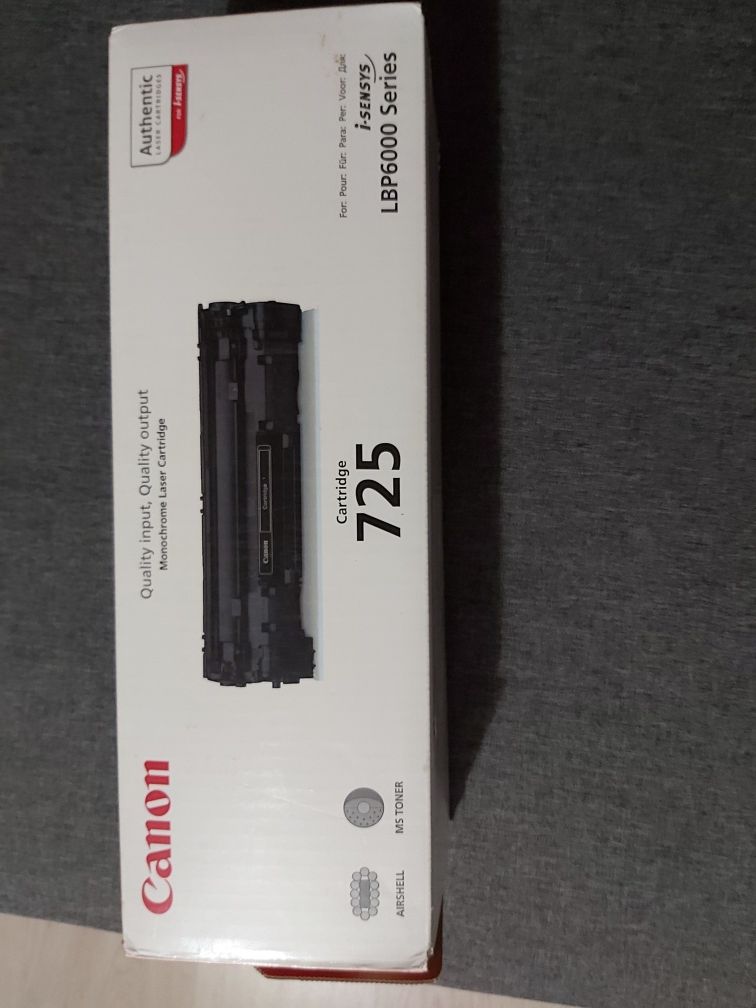 Toner Canon 725 original, sigilat