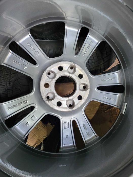 Vand jante/roti OE Mercedes 5x112 R18 + anv 225 45 18 m+s Pirelli