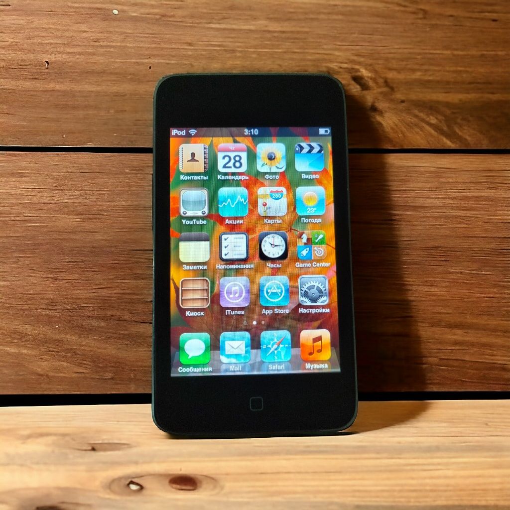 Apple Ipod Touch 3-го поколения, модель 1318, черный, 32 ГБ