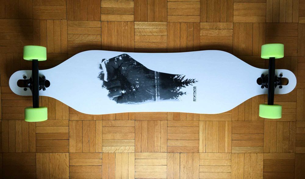 Longboard  Remember Collective Skateboards лонгборд/скейтборд/