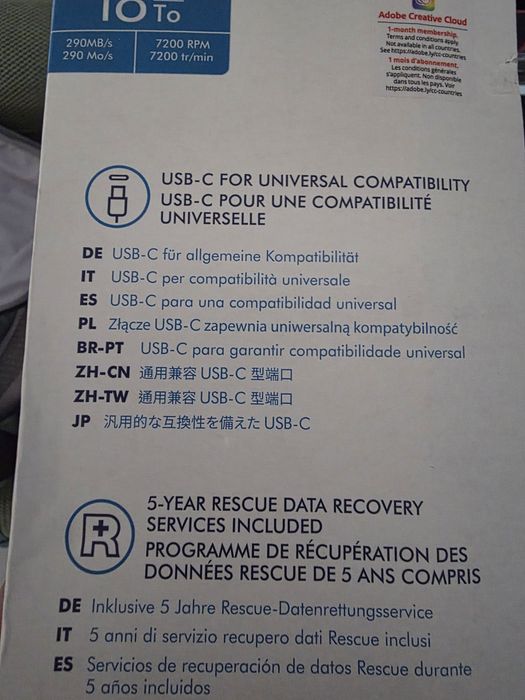 HDD Extern LaCie D2 Professional 18TB, USB 3.1 Type-C