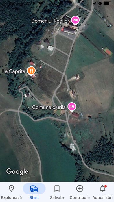 Vând parcele teren intravilan de 1200mp