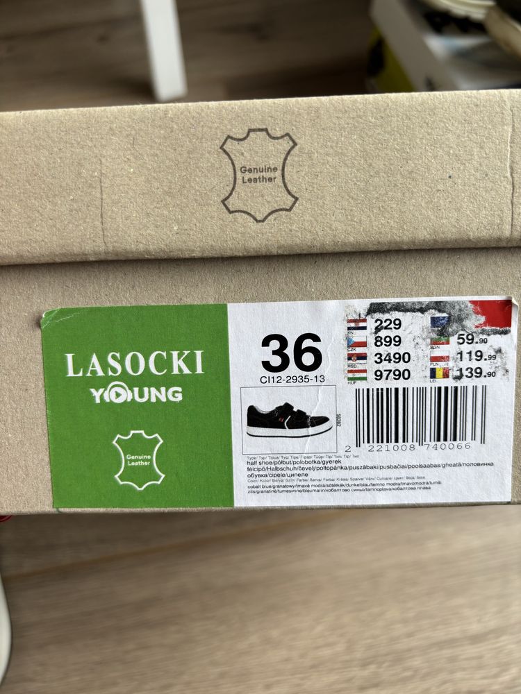 Детски обувки естествена кожа Lasocki 36 номер