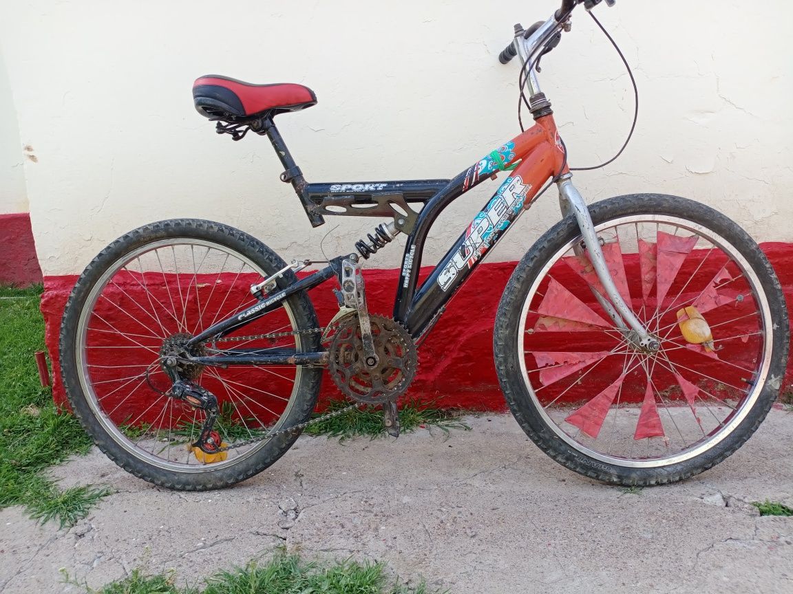 Велосипед на хаду