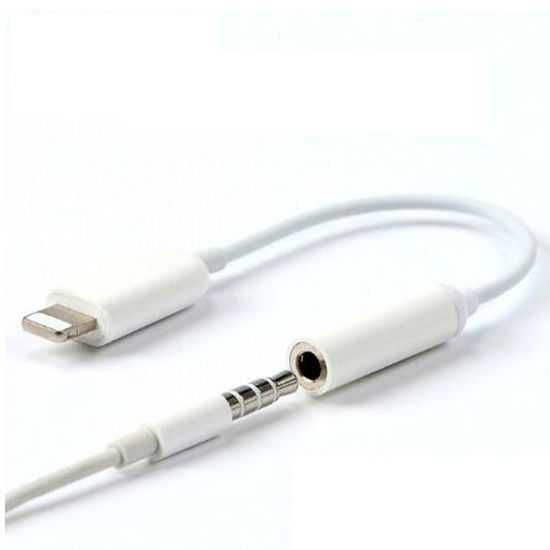 Адаптер Преходник 3,5mm to lightning за слушалки Apple