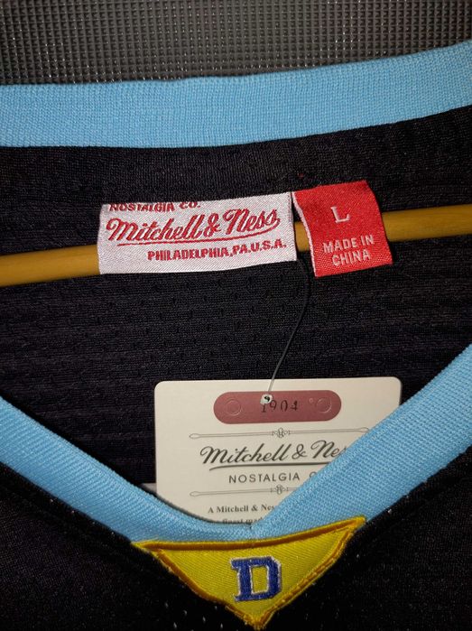 Maieu de basket NBA Mitchell & Ness cu Denver Nuggets, #15 Anthony (L)