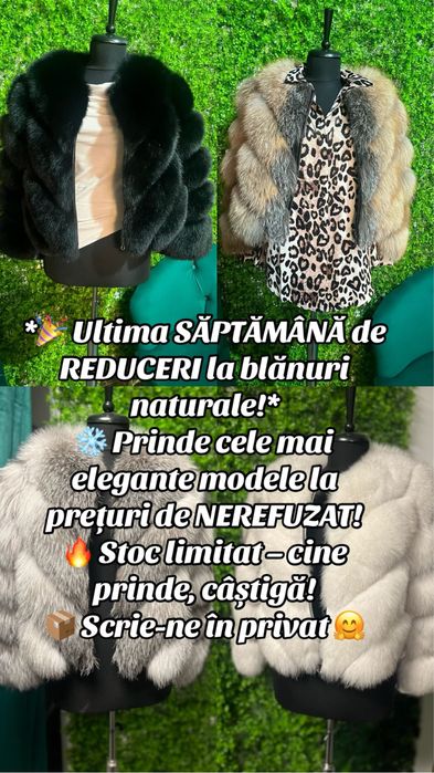Blana naturala la super pret