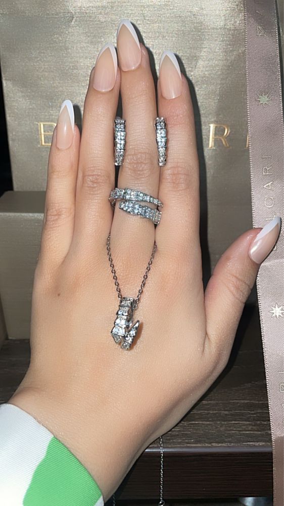 Кольца люкс брендовые змейка  Bvlgari