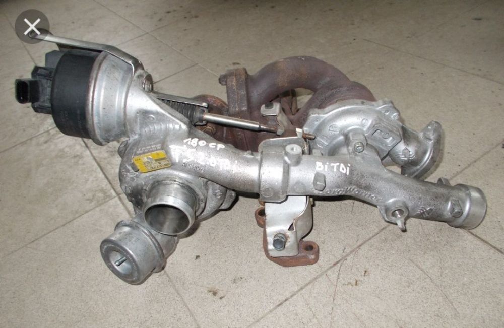 Turbina/Bi-Turbo 2.0 CFCA Vw Transporter T5 / T6 / Amarok 180cp 132kw