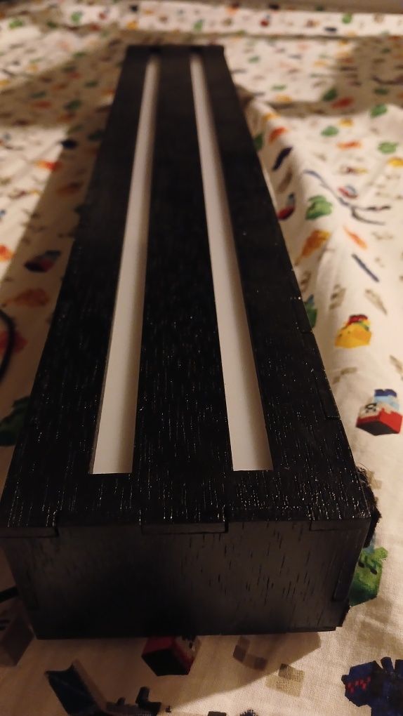 Vu metru stereo, model cu 2x19 leduri