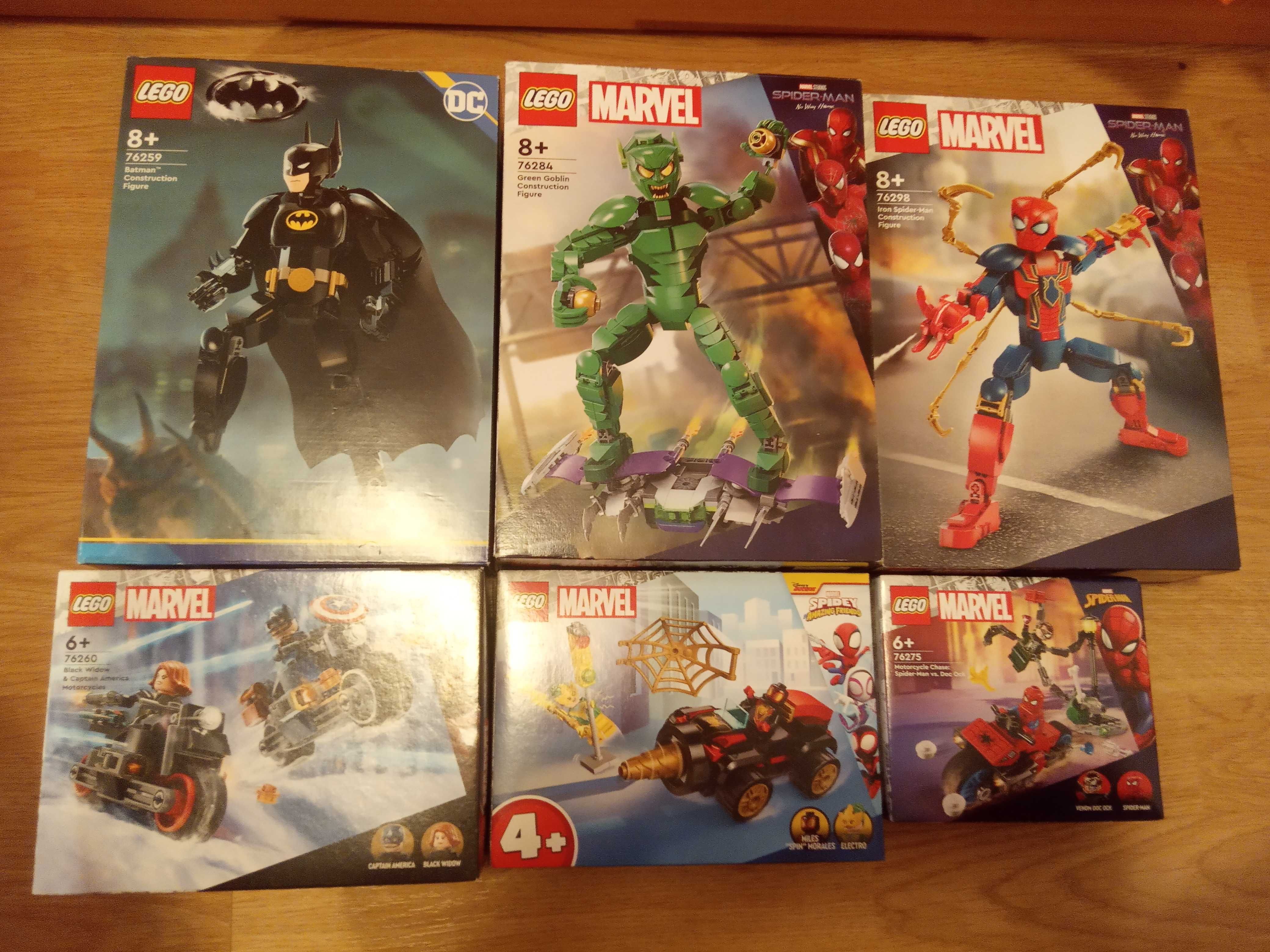 Lego colectie seturi super-eoi Marvel si DC noi, sigilate