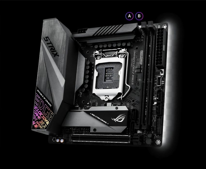 Placa baza Asus ROG Strix Z390i Gaming Mini iTX 1151 Full Box