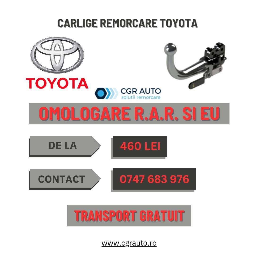 Carlige remorcare Toyota omologate, premium