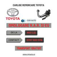 Carlige remorcare Toyota omologate, premium