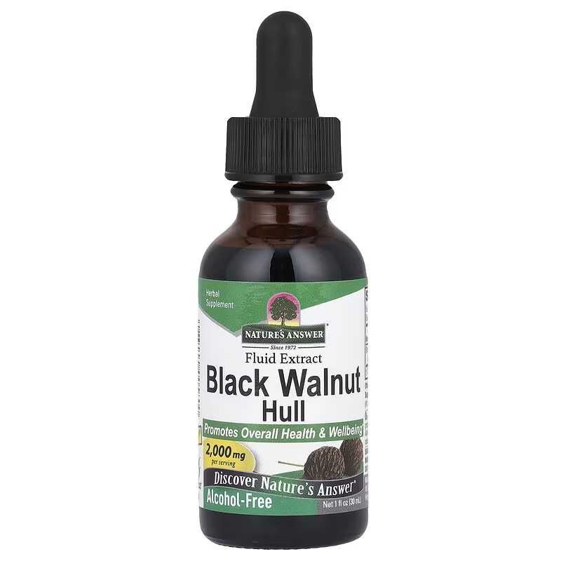 Nature's Natures Answer Black Walnut Hull Black Walnut & Wormwood