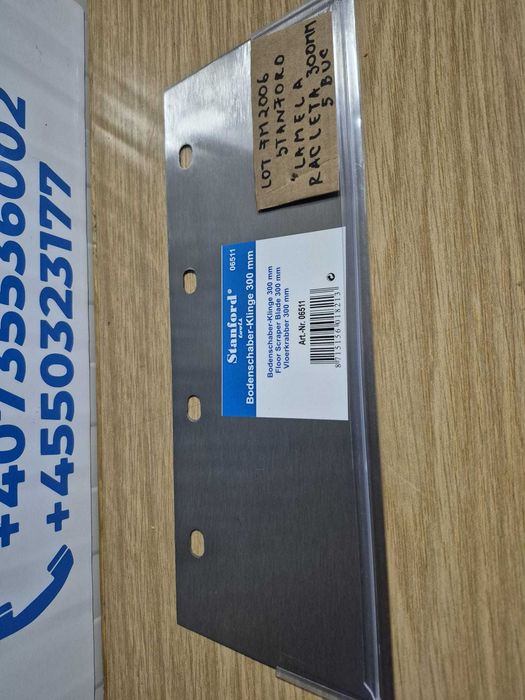 stanford - lamela - racleta - 300 mm - set 5 bucati - lot fm 2006