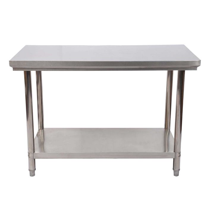 Masa Inox 100x60x85cm cu Polita Jos – Factura Transport GRATUIT