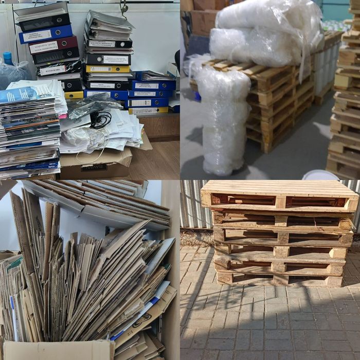 Вывезим Картон. Бумага. Пленка. Поддон