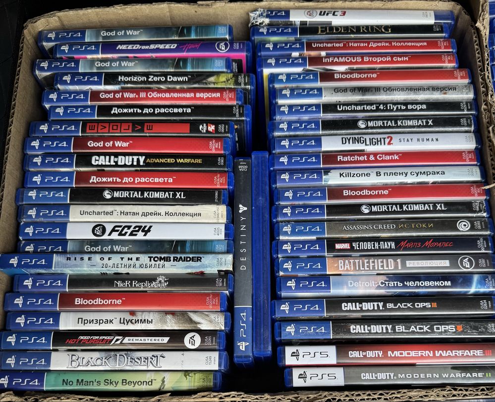 Топовые Игры на дисках / PS4 и PS5 / для PlayStation