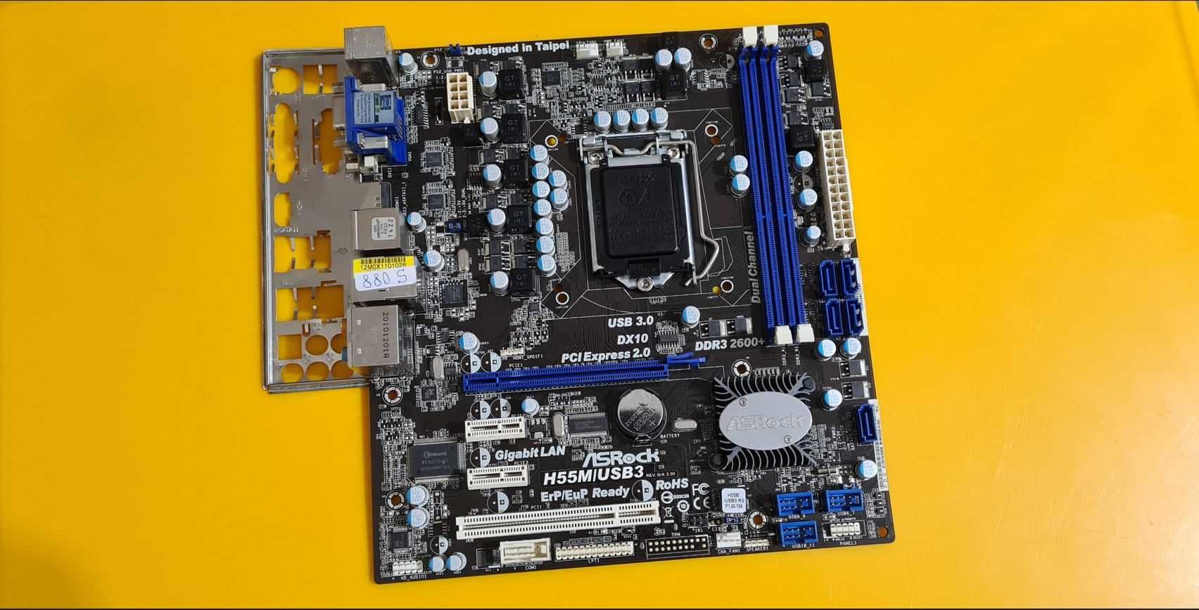 880S.Placa De Baza Asrock H55M USB3,2xDDR3,Socket 1156