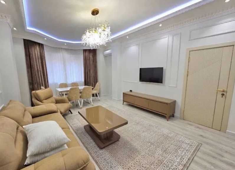 М.Ойбек Сдается 4-х комнатная квартира в новастройке Gabus