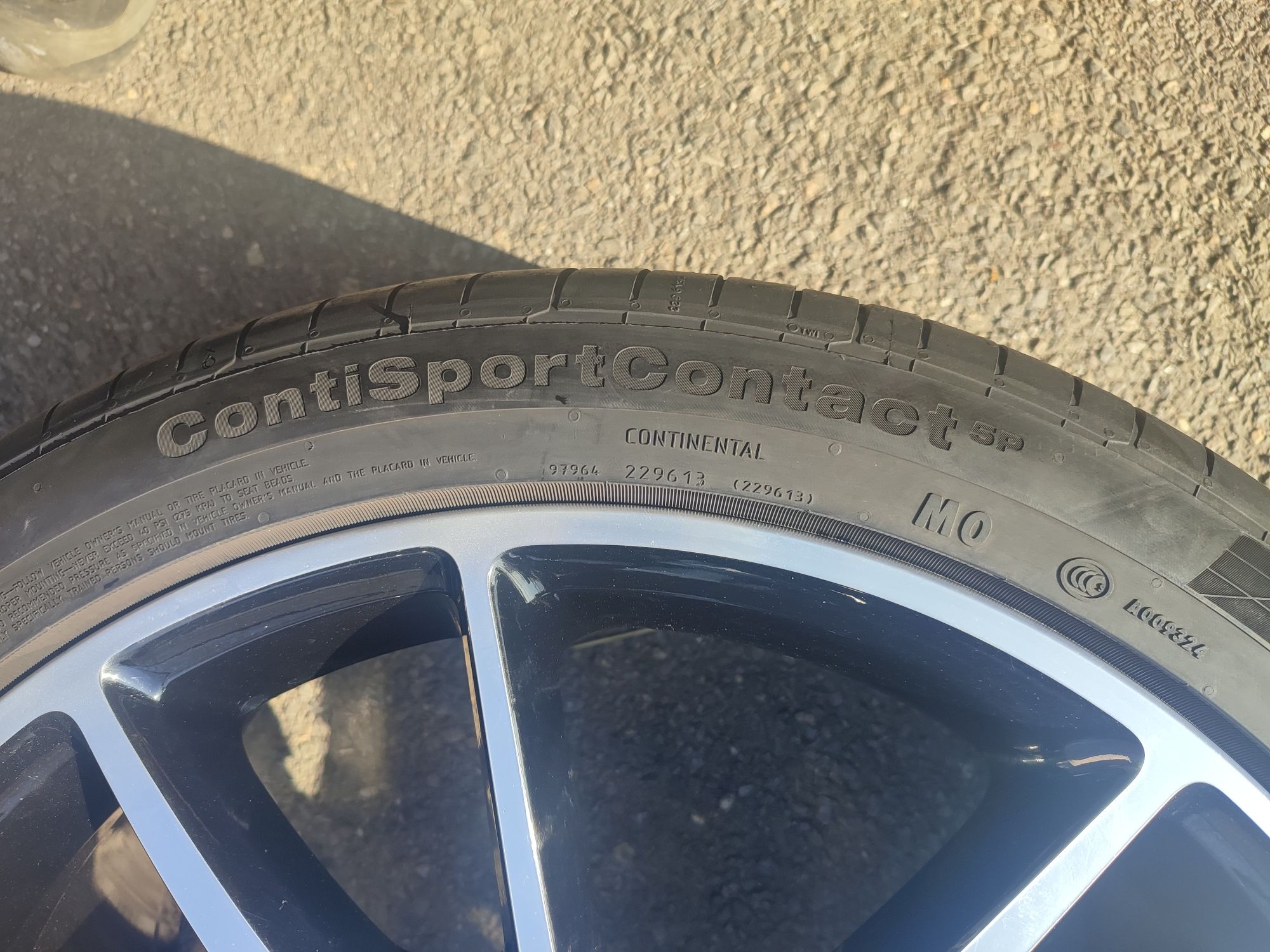 285/35/21" 255/40/21" 2+2бр Continental sport contact 5,dot21г,7мм