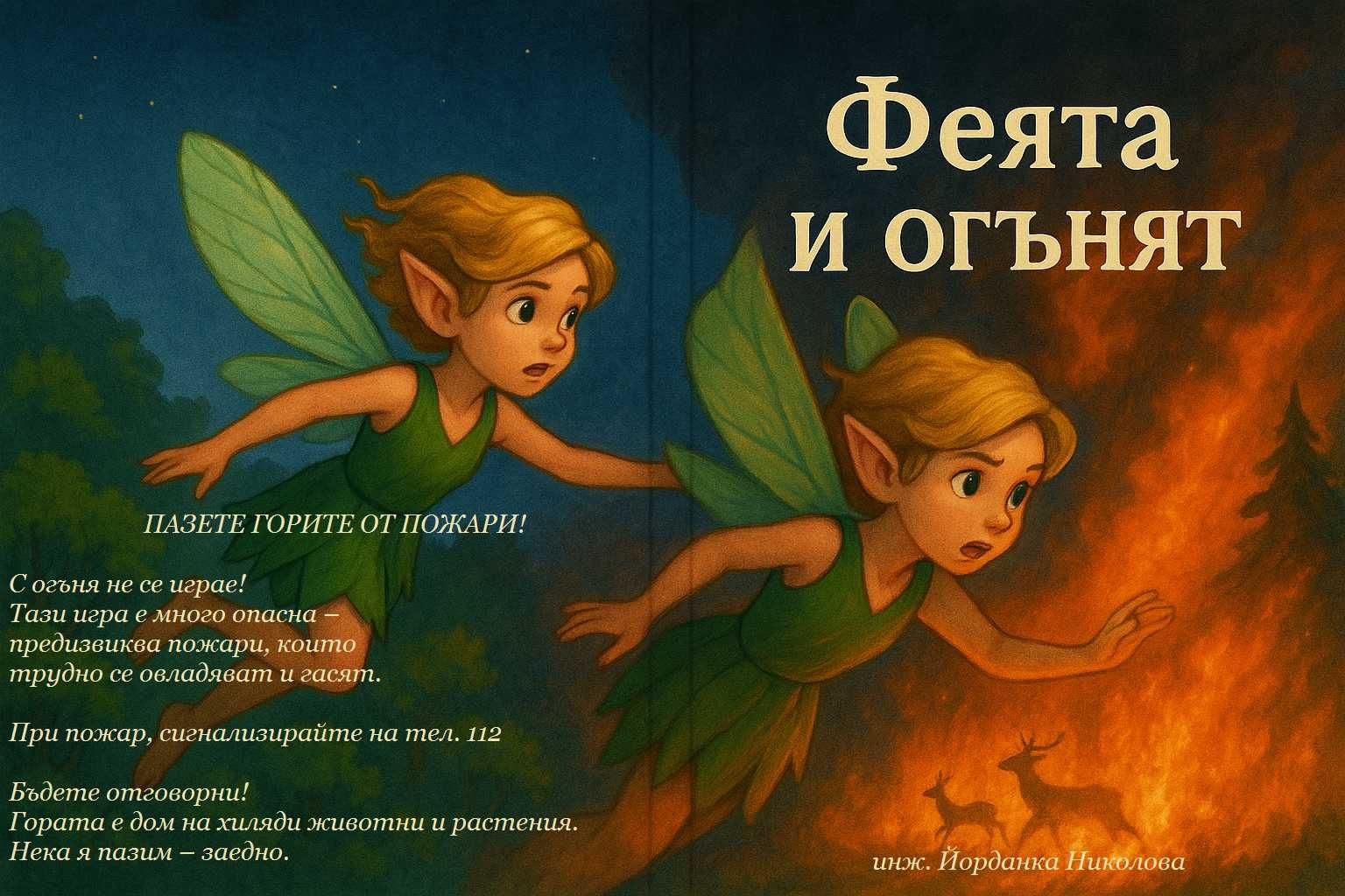 Феята и огънят книжка