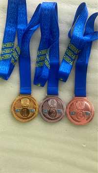 Медаль комплект 1,2,3 место