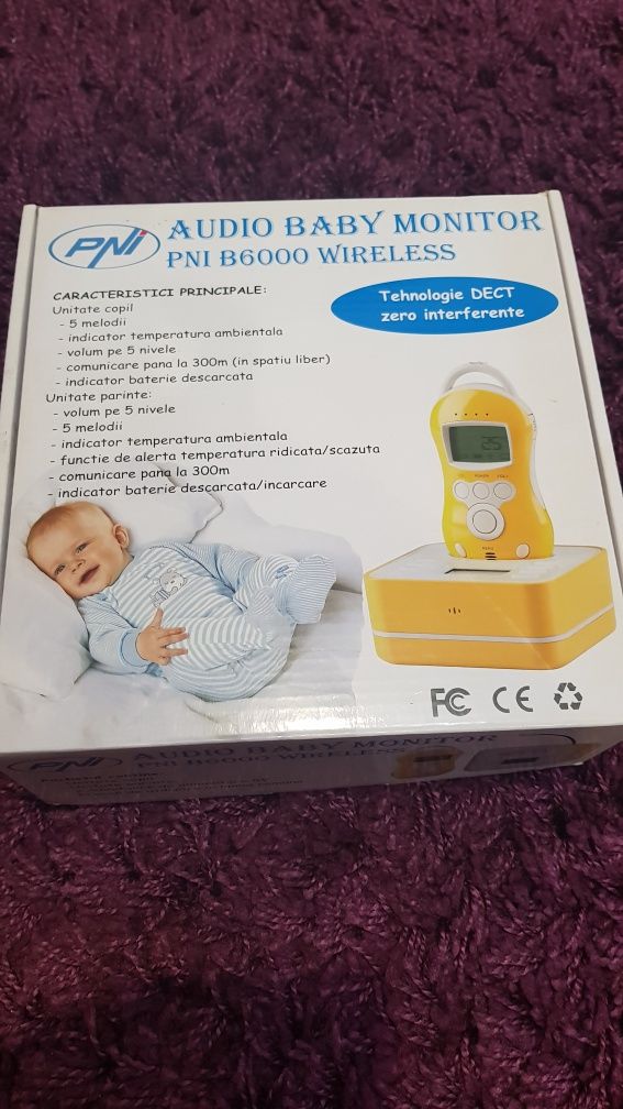 Audio baby monitor