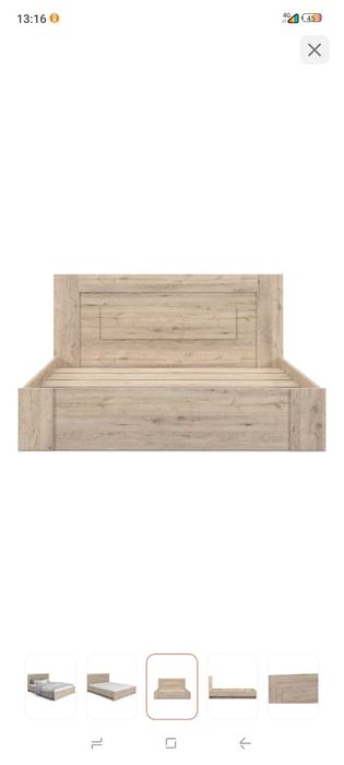 Продаётся кровать 1.5,без матраса.В отличном состоянии.Пользовались не