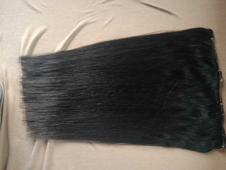 Естествена коса на 2 реда