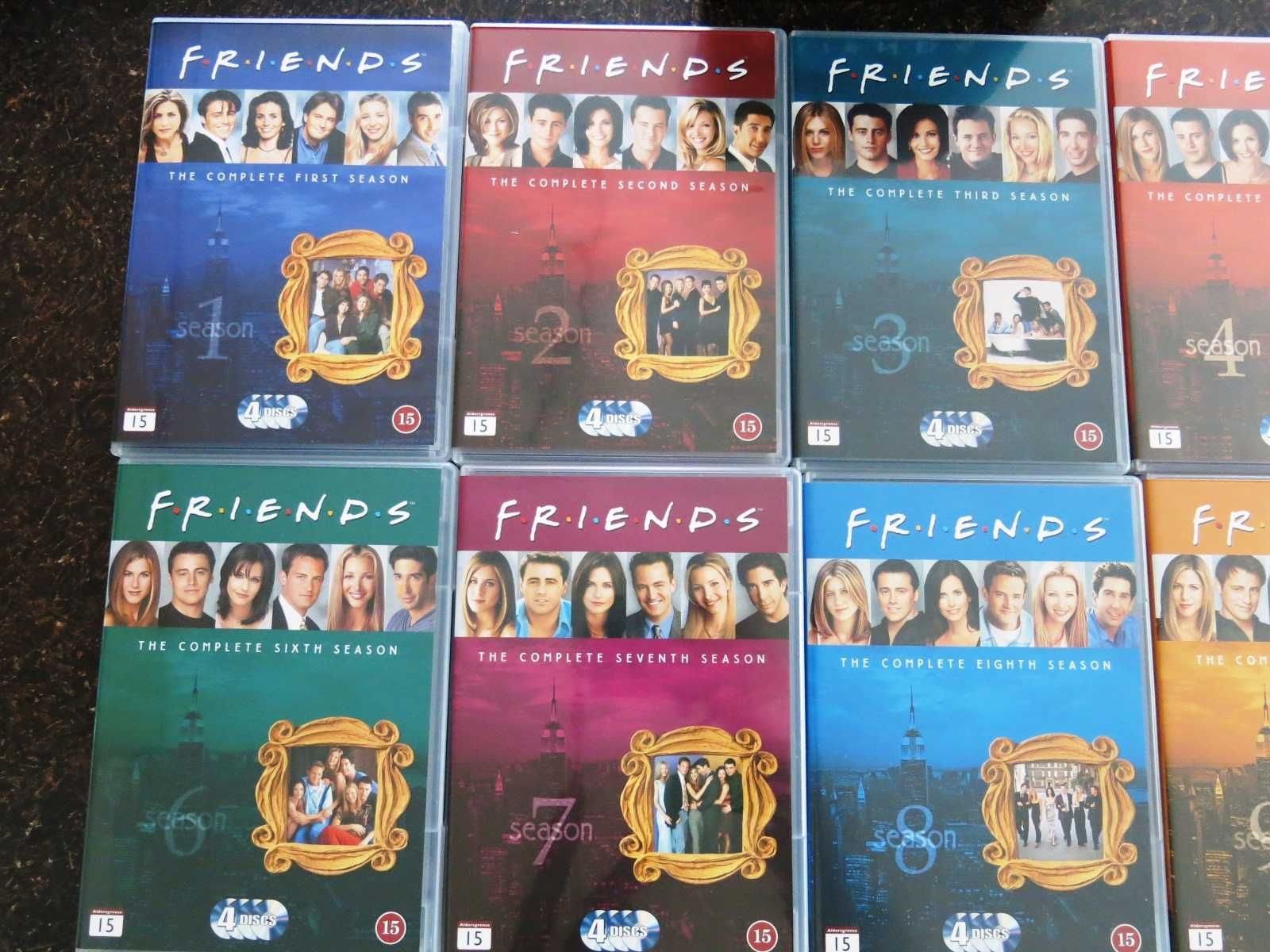 Friends/Приятели, пълна колекция 10 сезона, DVD