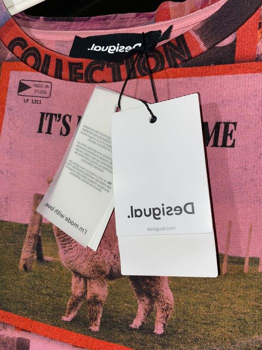 Tricou DESIGUAL nou cu etichetă