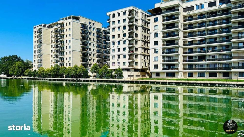 Apartment for rent 3 rooms, lake view, Owner, Solid Residence Mamaia