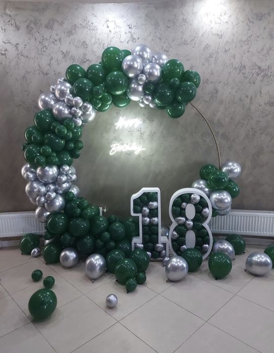 Arcada cu baloane decoratiuni