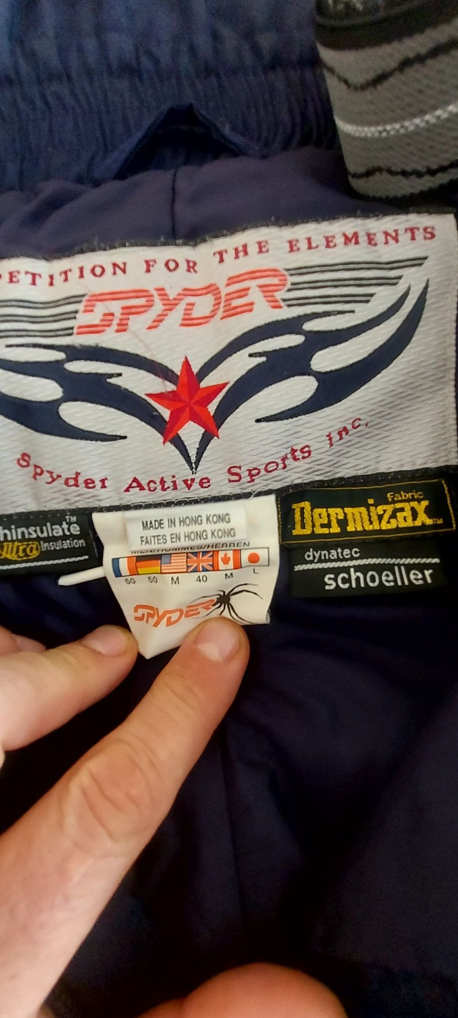Мъжки панталон за зимни спортове Spyder-Dermizax, размер 50 M/L
