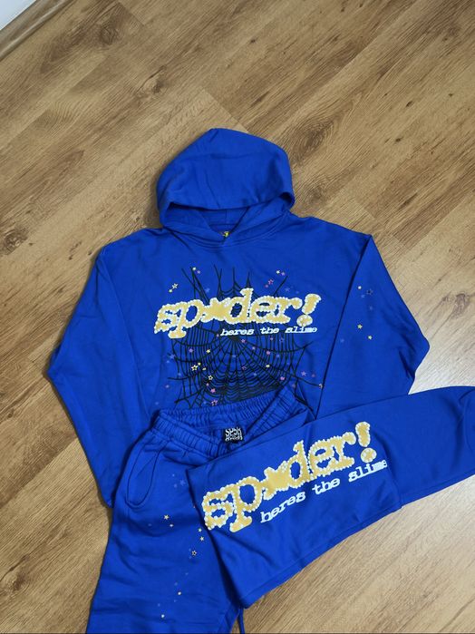 Hanorac Spider / Sp5der Compleu Spider Pantaloni Sp5der