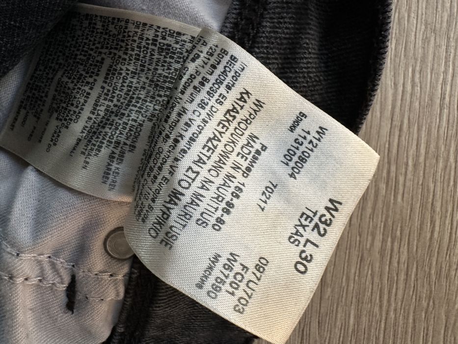 Blugi WRANGLER Texas Negru Barbati | Marime 32 x 30 (Talie 82 cm)