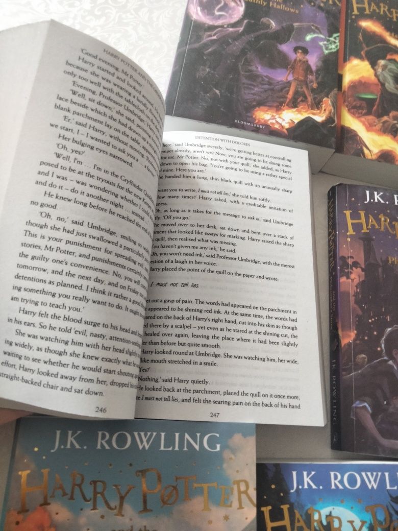 Книги Гарри Поттера 8книг коллекция все за 18000тг